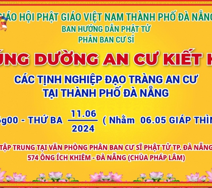 Cúng Dường An Cư Kiết Hạ